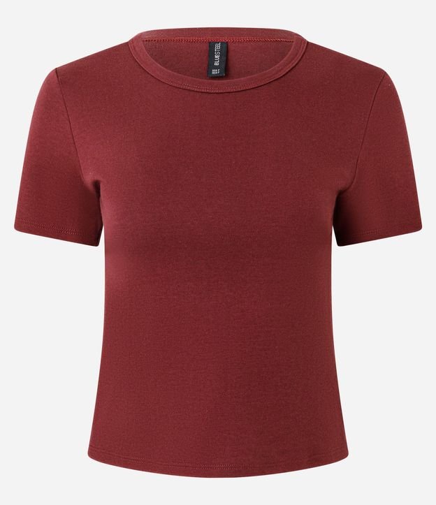 Blusa Baby Look Básica en Algodón