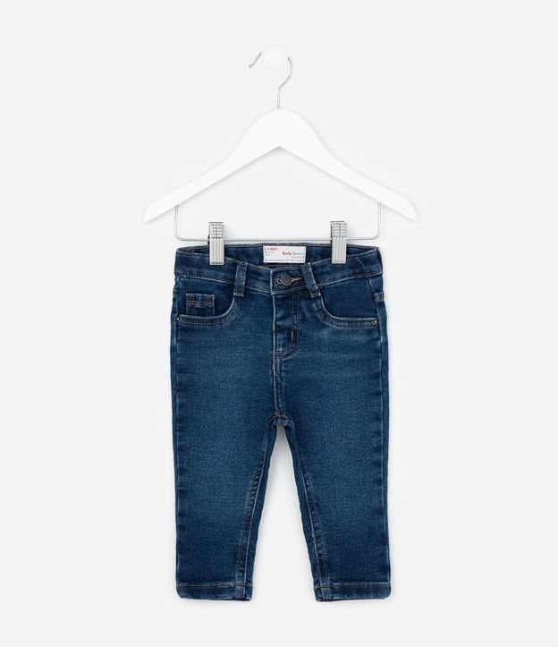 Pantalón Infantil Jeans Skinny con Elastano – Talle RN a 18 Meses 2