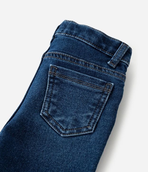 Pantalón Infantil Jeans Skinny con Elastano – Talle RN a 18 Meses 4