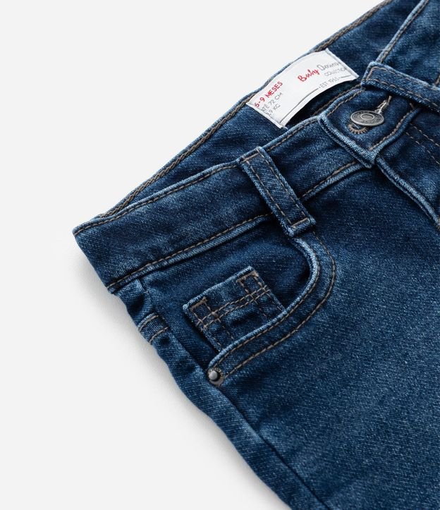 Pantalón Infantil Jeans Skinny con Elastano – Talle RN a 18 Meses 5