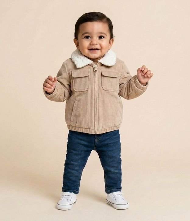 Pantalón Infantil Jeans Skinny con Elastano – Talle RN a 18 Meses
