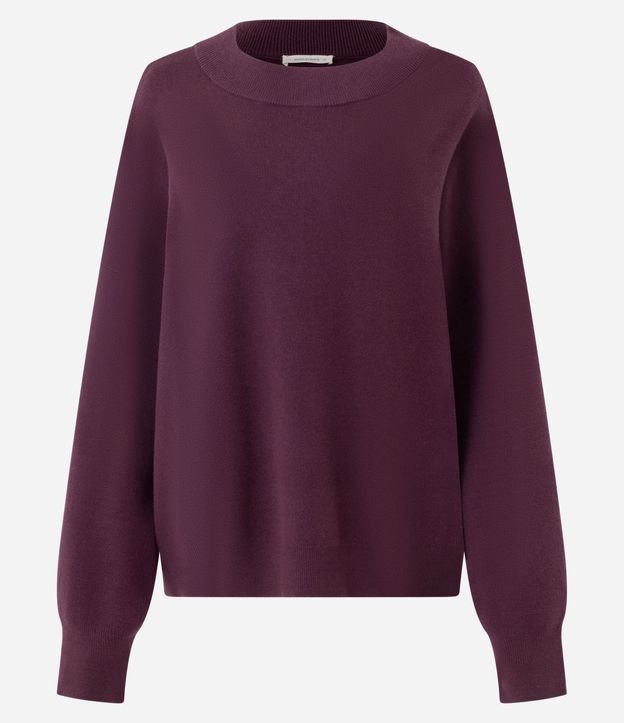 Buzo Suéter en Tricot con Puño Ajustado 5