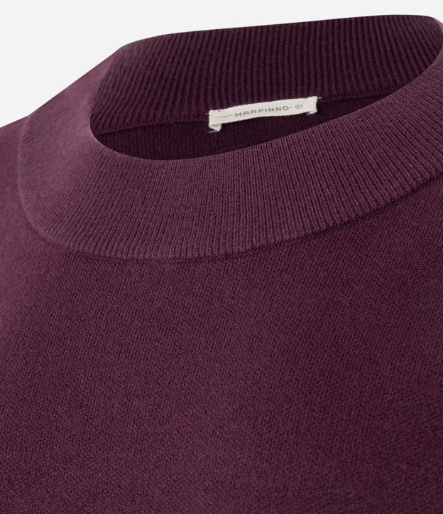 Buzo Suéter en Tricot con Puño Ajustado 6