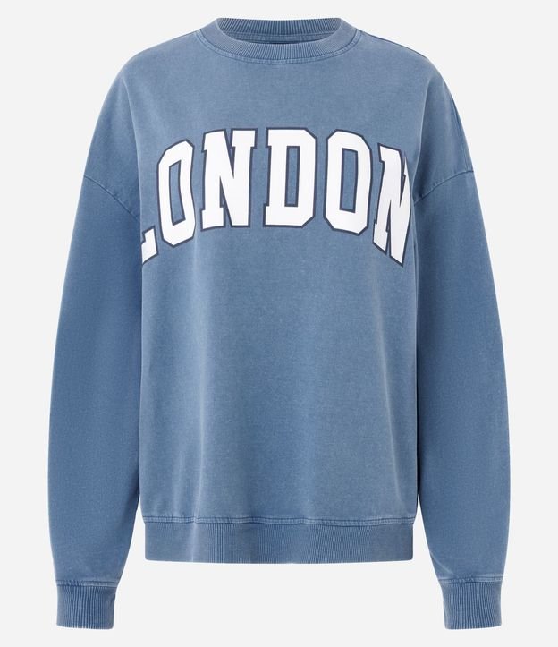 Algodón en Fleece con Lettering London 5