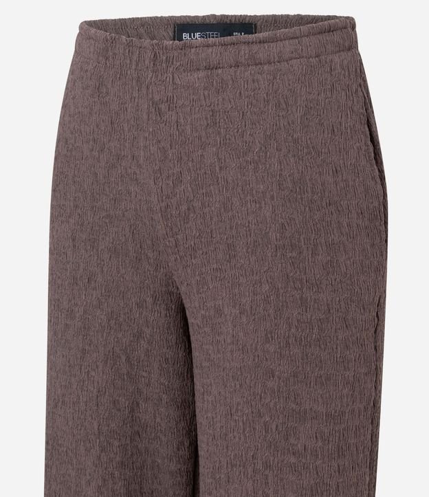 Pantalón Recto con Texturizado 5