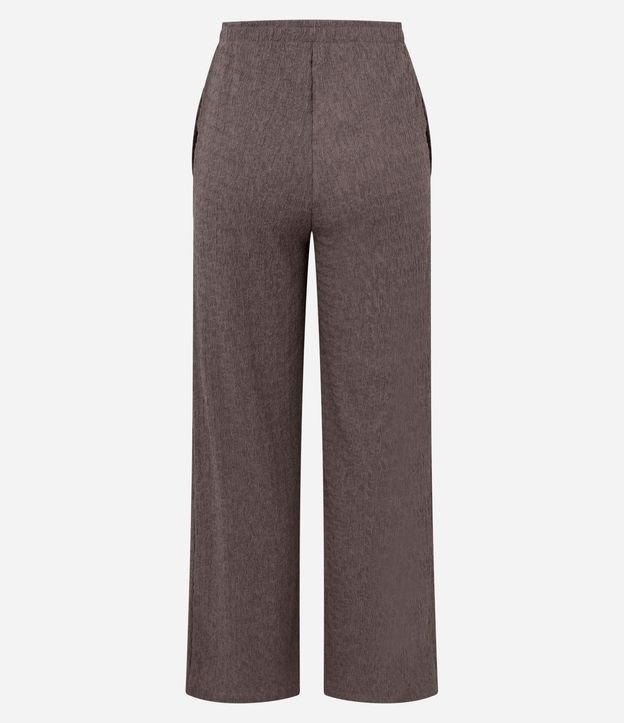 Pantalón Recto con Texturizado 6