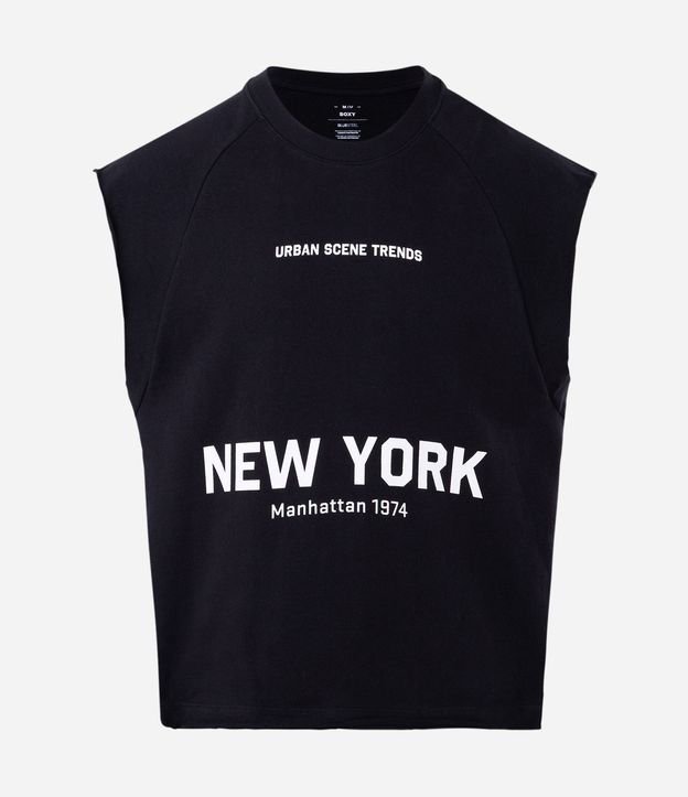 Musculosa Algodón con Lettering New York 4
