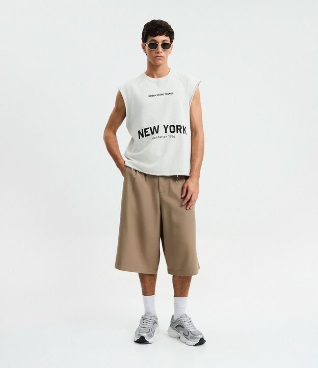 Musculosa Algodón con Lettering New York 2