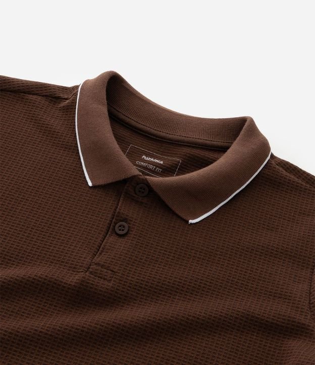 Remera Polo Infantil Texturizada - Talle 5 a 14 años 9