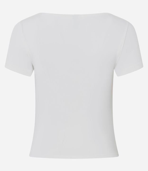 Blusa Manga Corta con Escote Canoa 7