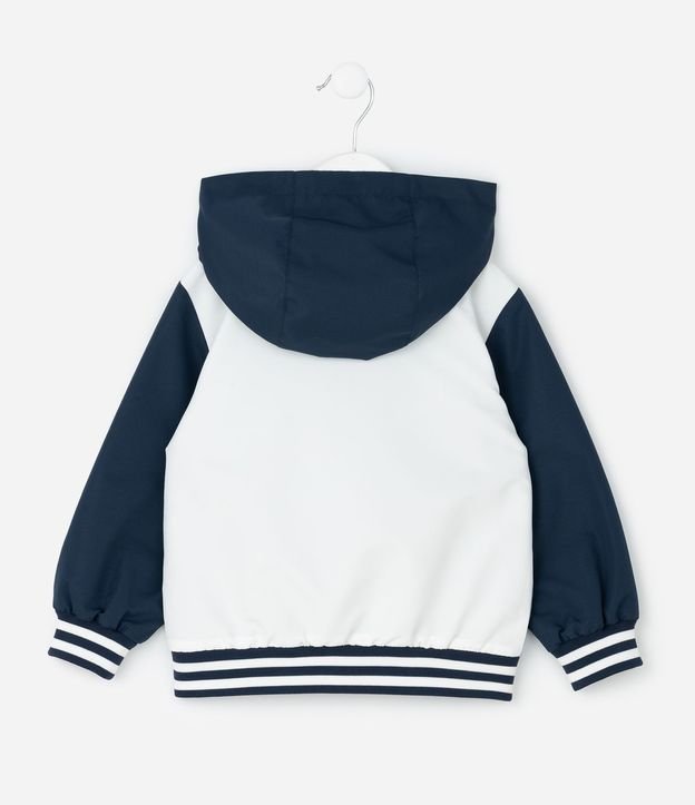 Campera College en Microfibra con Capucha - Talle 1 a 6  Anos 2
