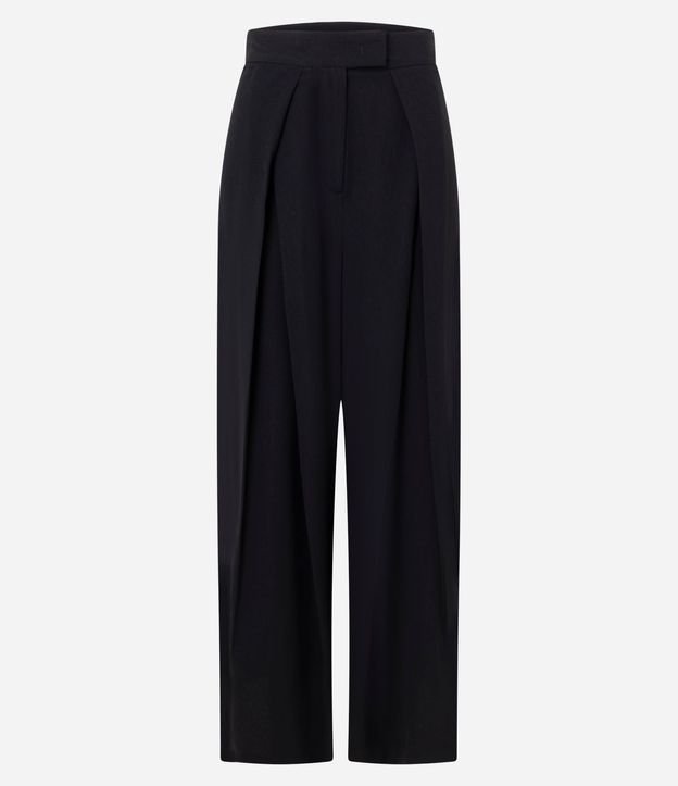 Pantalón Recto Sastrería con Pliegues Delanteros 5