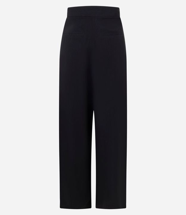 Pantalón Recto Sastrería con Pliegues Delanteros 6