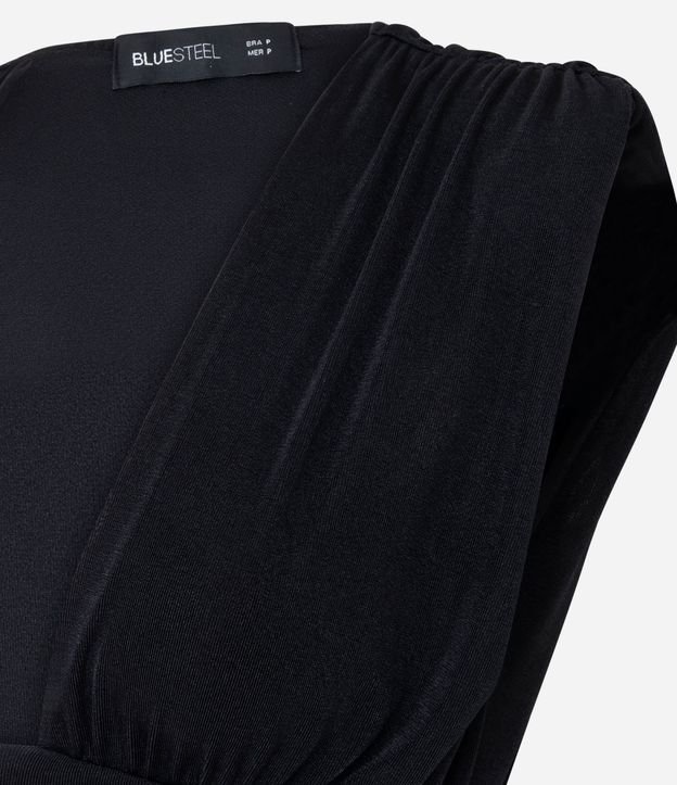 Blusa en Rib con Escote Profundo y Hombrera 6