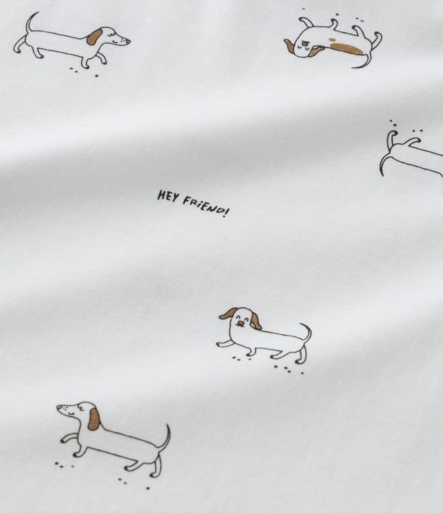 Remera Infantil con Estampado Perro Salchicha- Talle 1 a 4 años 5
