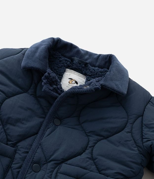 Campera Infantil Matelaseada con Cuello de terciopelo – Talles 1 a 6 años. 4