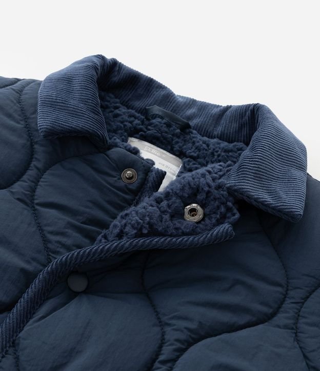 Campera Infantil Matelaseada con Cuello de terciopelo – Talles 1 a 6 años. 5