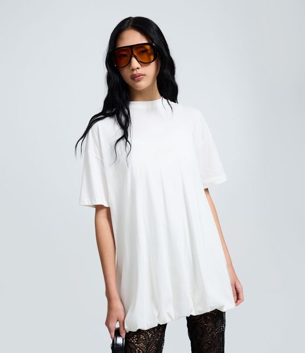 Vestido Estilo Camiseta Balonê 2