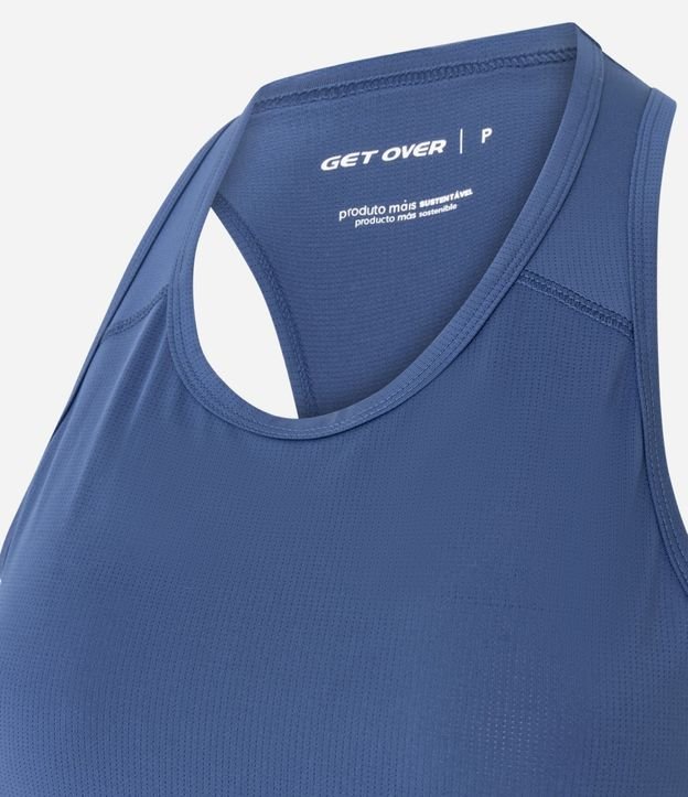 Musculosa Nadador Deportiva en Microfibra con Textura 6