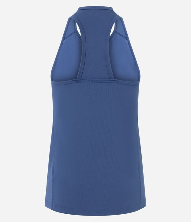 Musculosa Nadador Deportiva en Microfibra con Textura 7