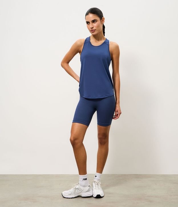Musculosa Nadador Deportiva en Microfibra con Textura 2