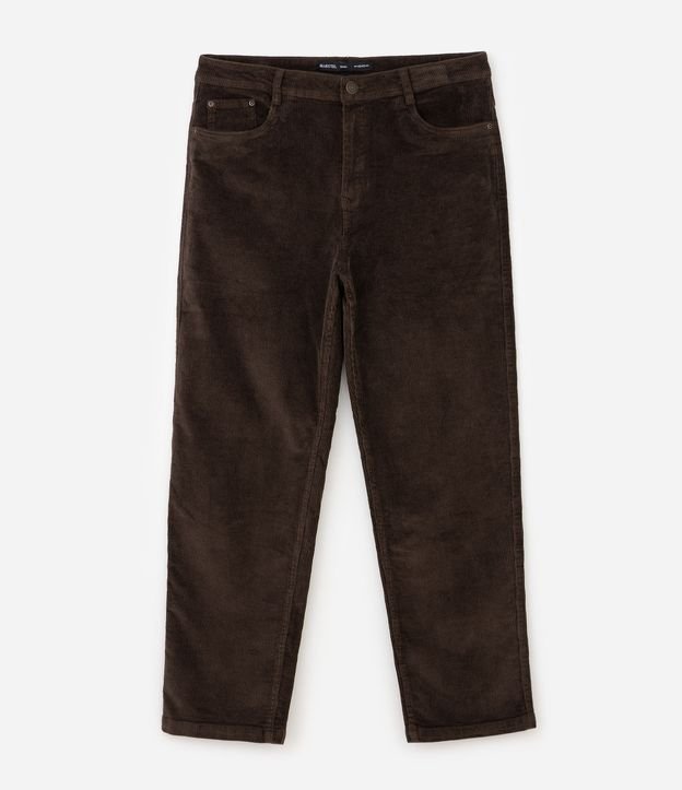 Pantalón Baggy en Terciopelo Cotelê 6