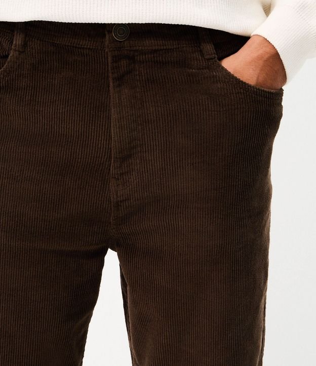 Pantalón Baggy en Terciopelo Cotelê 3