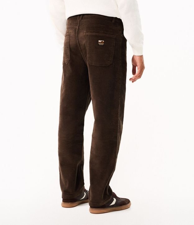 Pantalón Baggy en Terciopelo Cotelê 5
