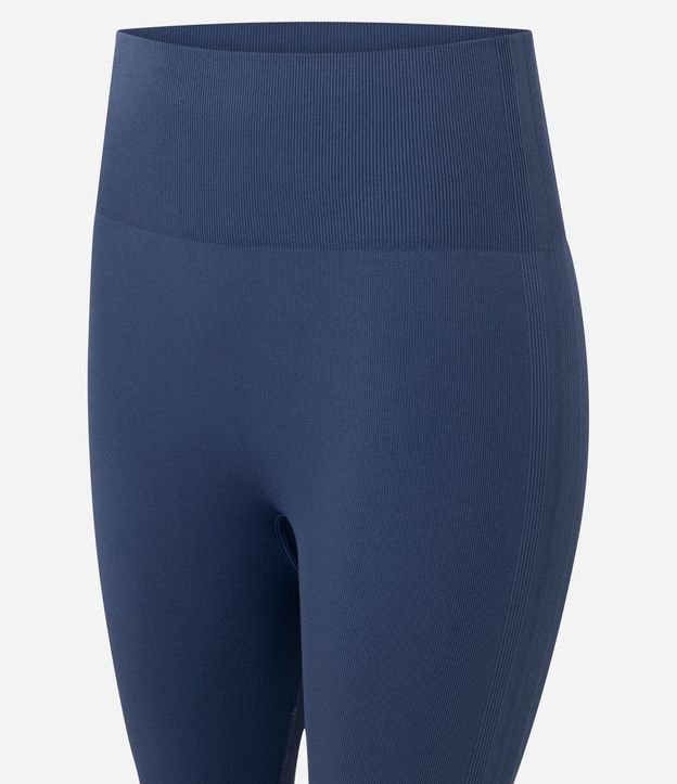 Pantalón Legging Deportiva Acanalado en Rib Seamless 2