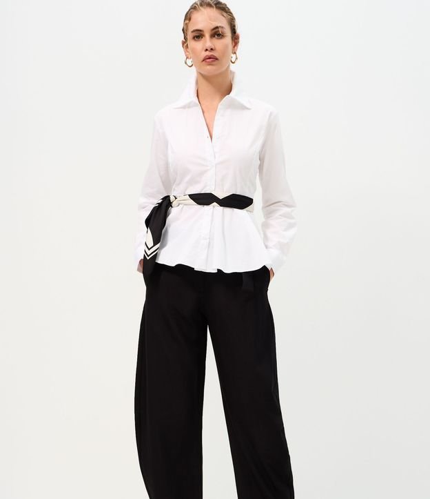 Pantalón de Sastrería Barrel con Cinturón 2