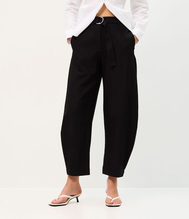 Pantalón de Sastrería Barrel con Cinturón 3