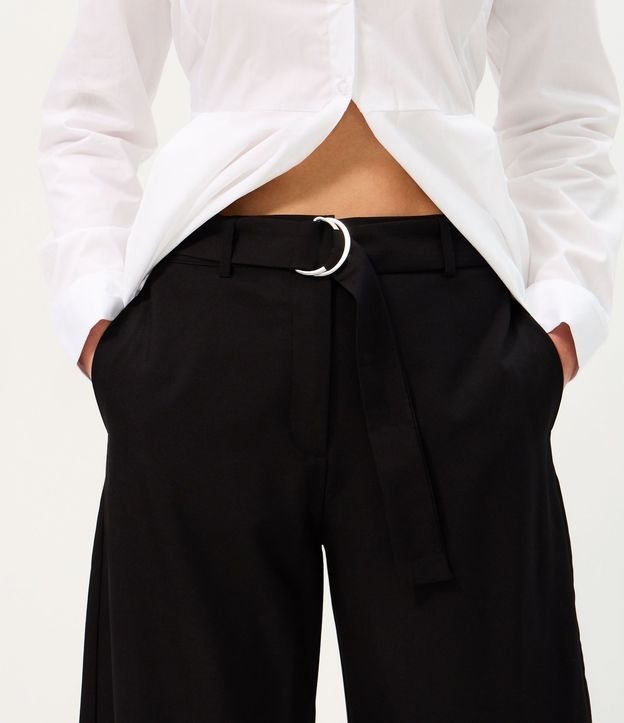 Pantalón de Sastrería Barrel con Cinturón 4