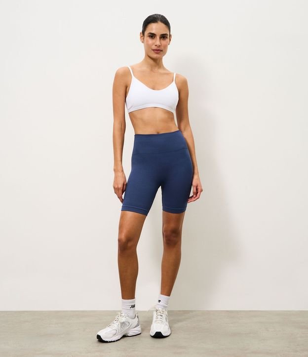 Bermuda Deportiva Acanalada en Rib Seamless