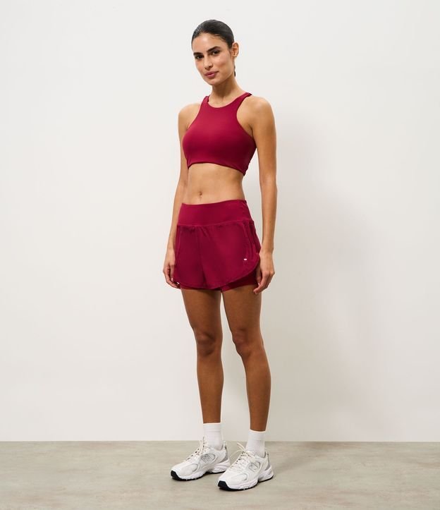 Bermuda Runner Deportiva con Bolsillo en la Cintura