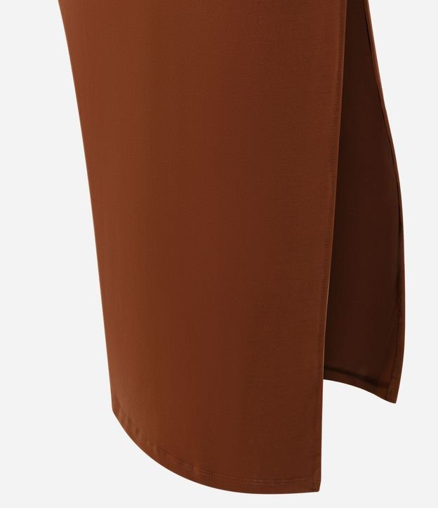 Vestido Midi con Escote Degagê en la Espalda 2