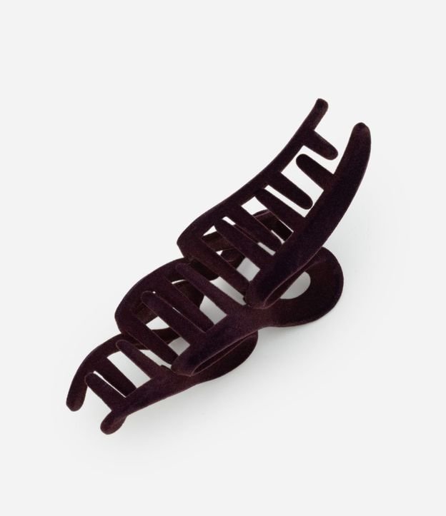 Pinza para el Pelo Atercipelado con Formato Zigzag 2