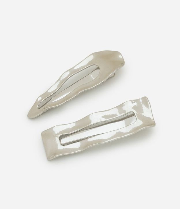 Kit 02 Pinzas para el Pelo con Formatos Orgánicos