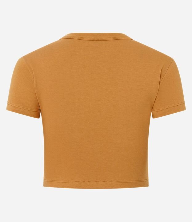 Blusa Baby Tee en Algodón con Sisa Deslocada 6