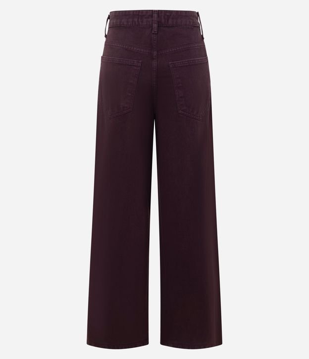 Pantalón Recto Loose en Sarga con Bolsillos 6