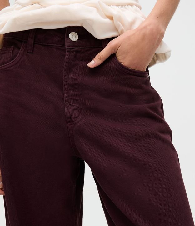 Pantalón Recto Loose en Sarga con Bolsillos 3