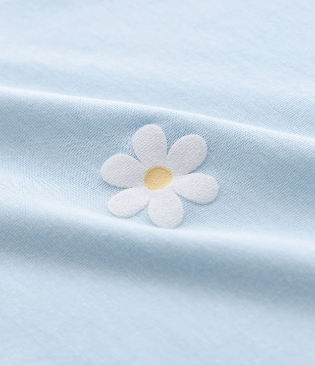 Remera Infantil con Margaritas Puff – Talle 7 a 16 años 4