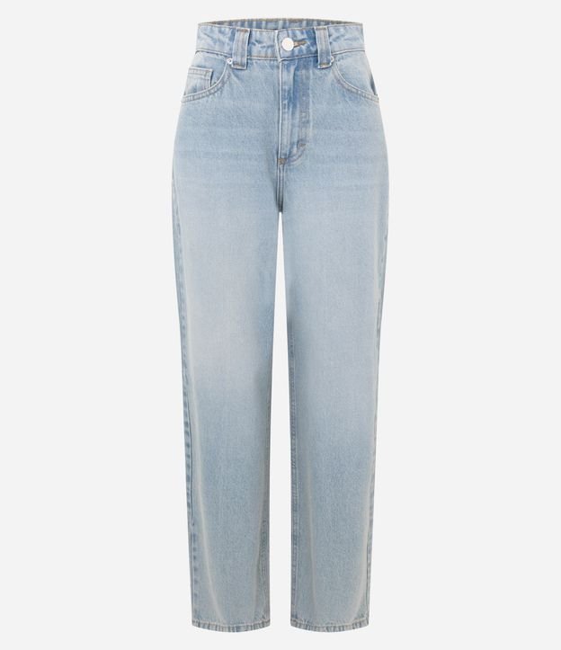 Pantalón Baggy en Jeans con Cintura Mediana