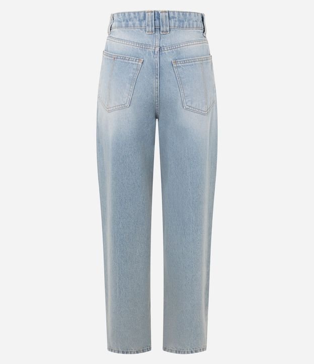 Pantalón Baggy en Jeans con Cintura Mediana 7