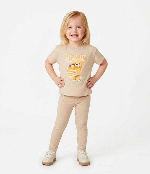 Remera Infantil con Estampa de Oso – Talle 1 a 5/6 años