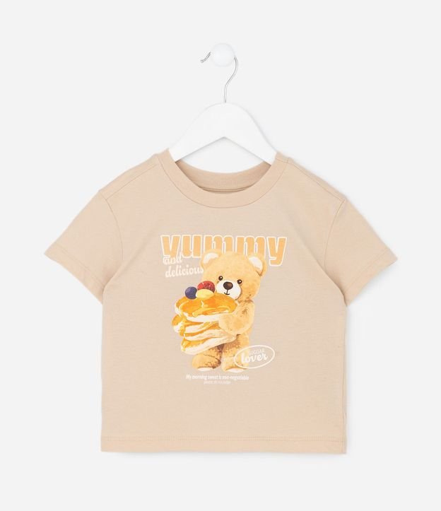 Remera Infantil con Estampa de Oso – Talle 1 a 5/6 años 2