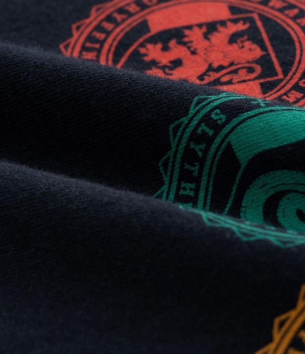 Remera Infantil Harry Potter con Estampado de Hogwarts - Talle 5 A 14 años 4