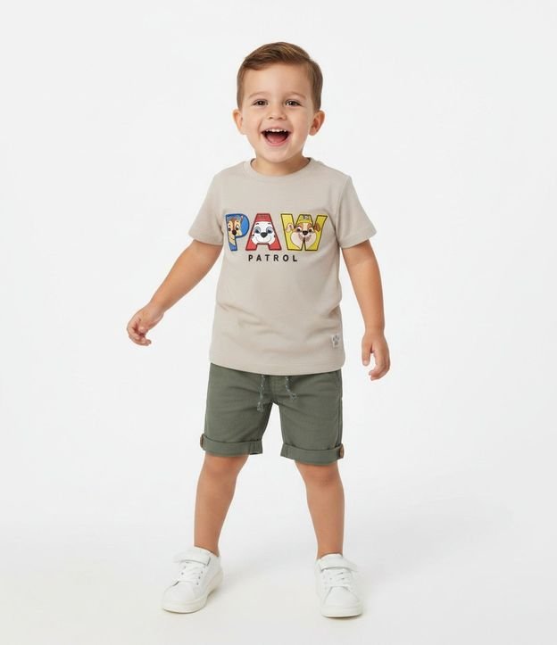 Bermuda Infantil en Sarga Ripstop – Talle 1 a 6 años