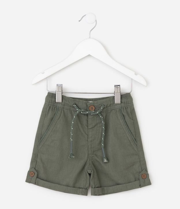 Bermuda Infantil en Sarga Ripstop – Talle 1 a 6 años 2