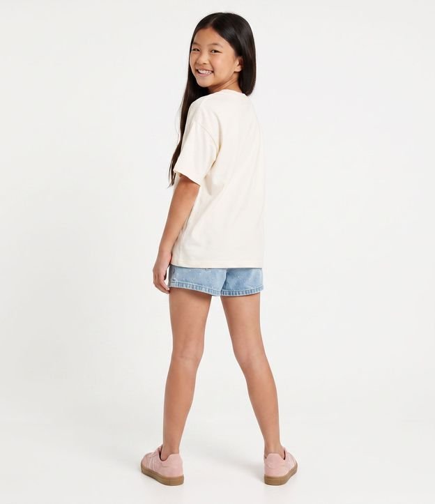 Remera Infantil con Estampa de Oso – Talle 7 a 16 años 2