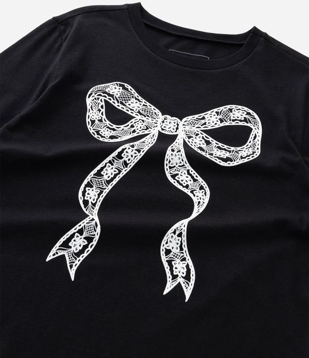 Remera Infantil con Estampa de Lazo – Talle 5 a 14 años 5